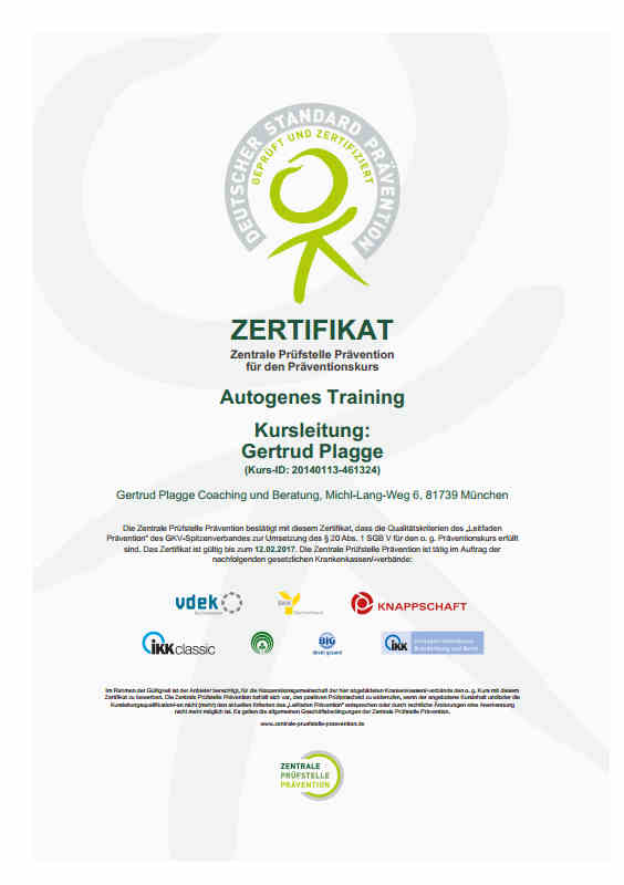 Zertifikat